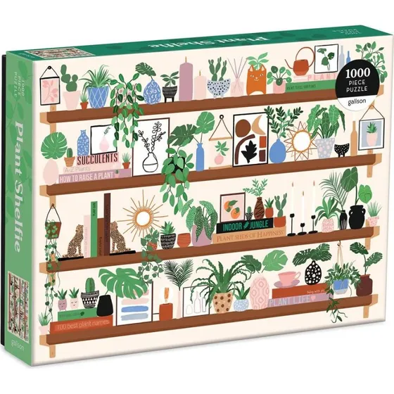 Galison Plant Shelfie 1000-Teile Puzzle