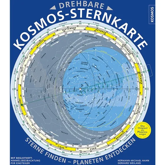 Kosmos Drehbare Sternkarte zur Orientierung am Nachthimmel