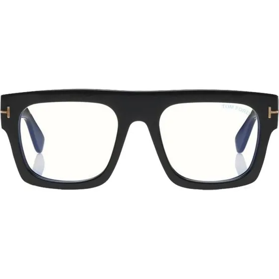 Tom Ford FT5634-B 001 Brille - Geometrisch, Schwarz, Acetat