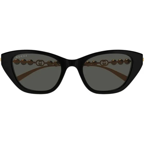 Gucci GG1968S Damen Sonnenbrille Cat Eye Schwarz/Grau