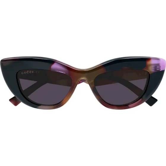 Gucci GG2031S-002 Damen Sonnenbrille Cat Eye in Havana & Violett