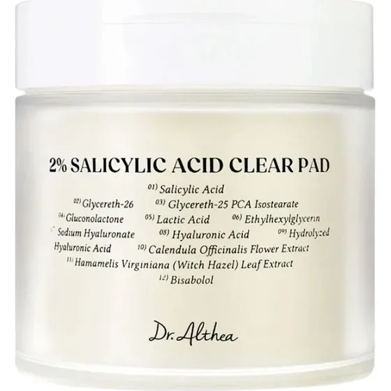 Dr. Althea 2% Salicylsäure Clear Pads (60 Stück)
