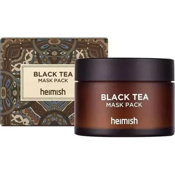 heimish Black Tea Mask Pack - Feuchtigkeitsspendende Gesichtsmaske