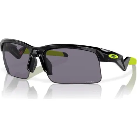 Oakley Capacitor Kinder Sonnenbrille - Polished Black/Prizm Grey
