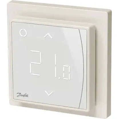 Danfoss ECtemp Smart WLAN-Uhrenthermostat 230V, RAL 9010