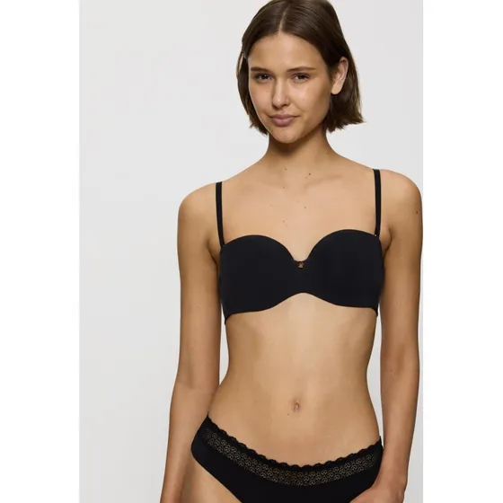 Triumph Balconette-BH Body Make-Up Essentials Stretch-Spitze Schwarz