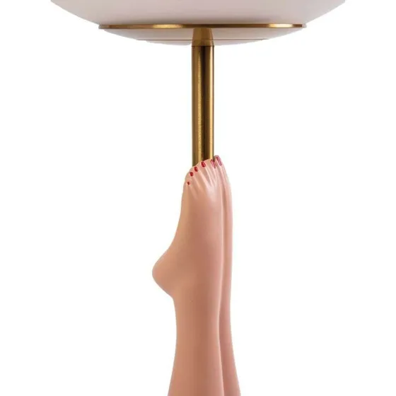Seletti Lady Diver Tischleuchte Rot - Design Lampe von Simone Falcetta