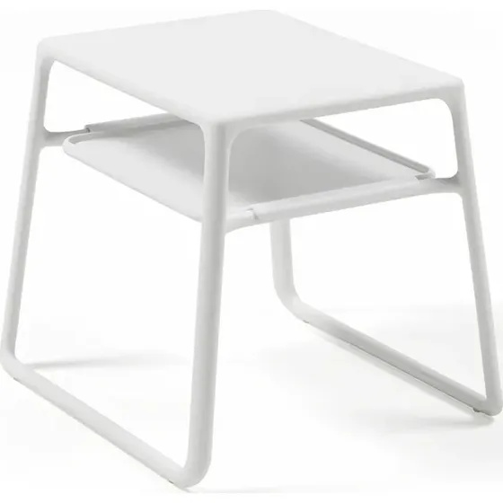 NARDI POP Outdoor Beistelltisch, 45x39,5x38,5cm, Weiß
