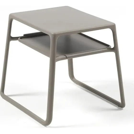 NARDI POP Beistelltisch Outdoor, 46x39,5cm, Tortora