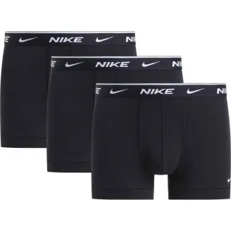 Nike Everyday Essentials Cotton Stretch Trunk 3er-Pack Schwarz L