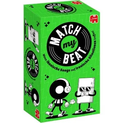 Jumbo Spiele Match My Beat Original - Musik Party Spiel