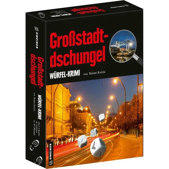 Gmeiner Verlag Großstadtdschungel Würfel-Krimi