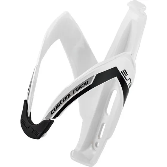 Elite Custom Race Flaschenhalter Weiß/Schwarz glänzend