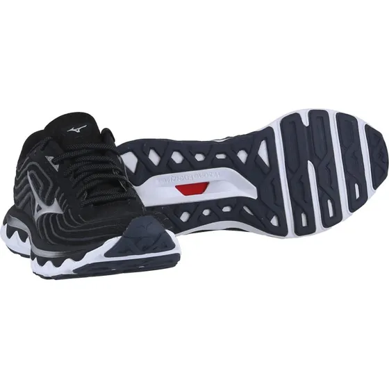 Mizuno Wave Horizon 6 Laufschuhe Schwarz Damen