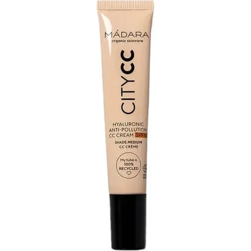 Madara Hyaluronic Anti-Pollution CC Cream SPF 15, Medium, 15 ml