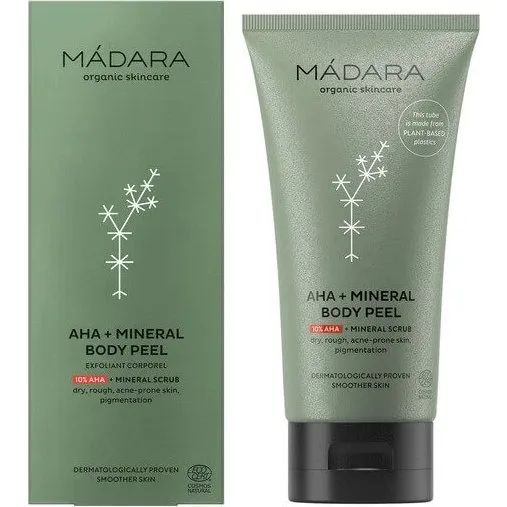 Madara AHA+ Mineral Body Peel, Körperpeeling, 175 ml