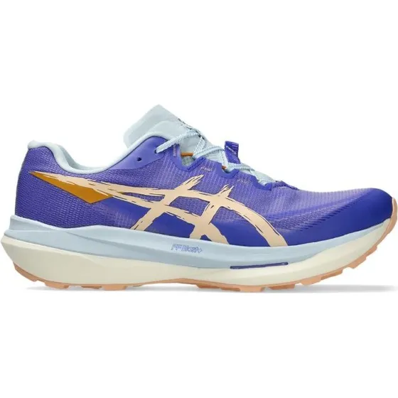 ASICS Fujispeed 4 Trailrunning-Schuhe Lila/Weiß, Gr. 46