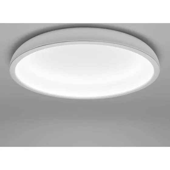 Stilnovo Reflexio LED-Deckenleuchte, Ø 46 cm, Weiß