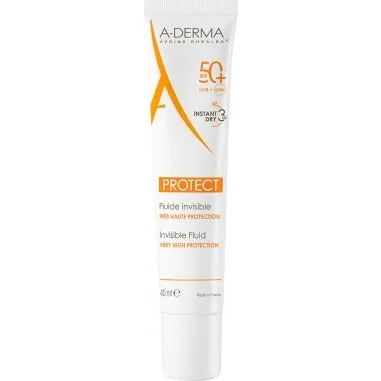 A-Derma Protect Fluid Unsichtbar LSF 50+ 40 ml