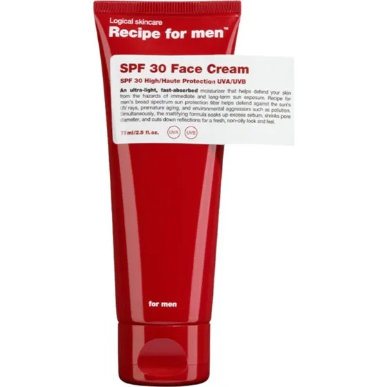 Recipe for Men SPF 30 Gesichtscreme 75 ml