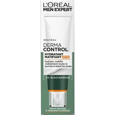 L'Oral Paris Men Expert Derma Control Mattierende Feuchtigkeitscreme SPF30 40 ml