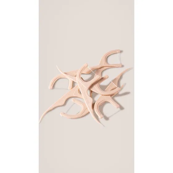 The Humble Co. Floss Picks Mint 50 Stück