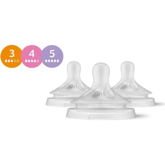 Philips Avent Natural Response Mix & Match Sauger-Set, 3-teilig