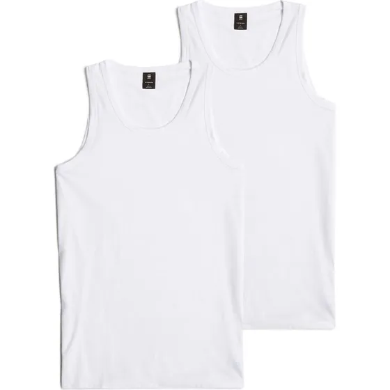 G-Star Raw Tanktop Weiß Regular Fit