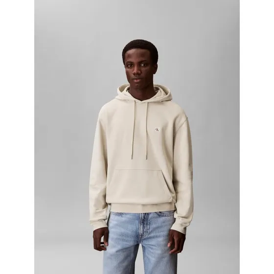 Calvin Klein Jeans Sweatshirt Terry Beige Regular Fit