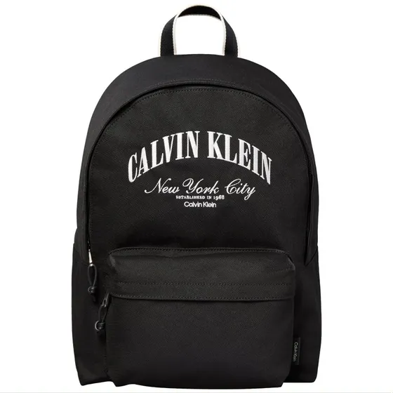 Calvin Klein Rucksack Graphic Capsule Round Backpack - Schwarz