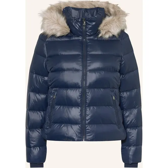 Tommy Hilfiger GLOSS HW DOWN SLIM JACKE dunkelblau