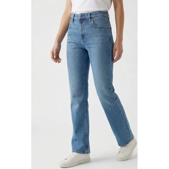 Calvin Klein Jeans High-Waist Jeans Regular Fit - Vintage Skyfall