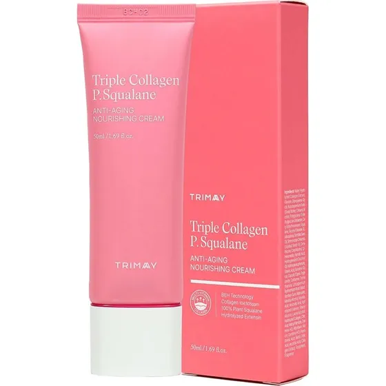 Trimay Triple Collagen P.Squalane Anti-Aging-Pflegecreme, 50 ml