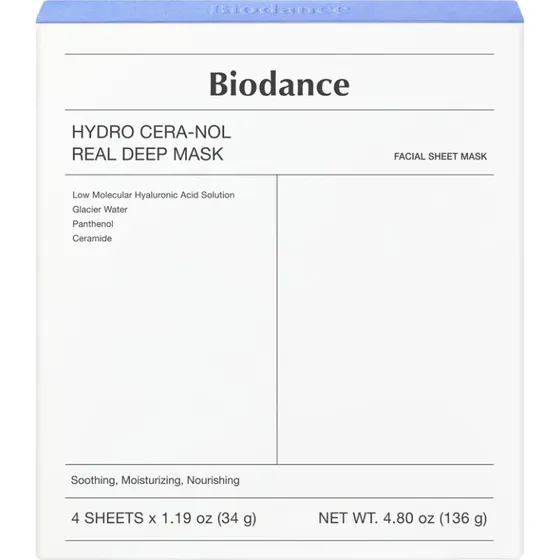 Biodance Hydro Cera-nol Real Deep Mask Set (4 Stück)
