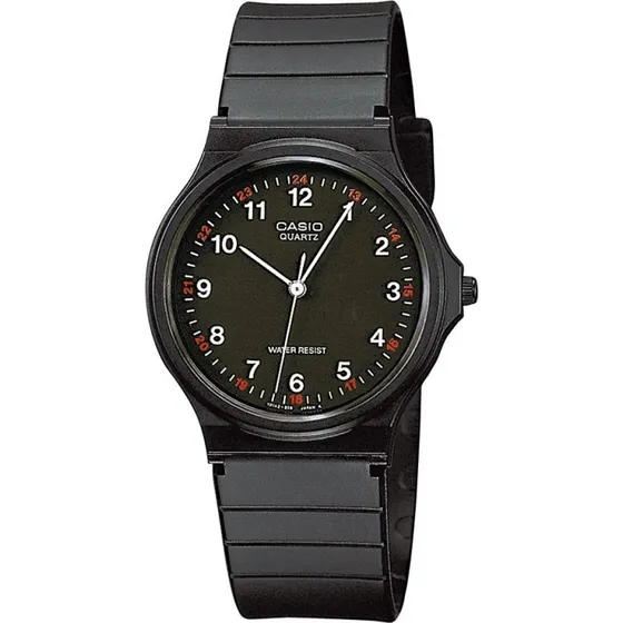 Casio MQ-24-7BLLEG Herrenuhr Schwarz 33 mm