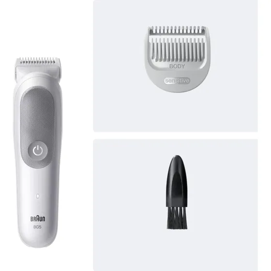 Braun Series 5 BG5500 BodyGroomer Nass&Trocken, Grau