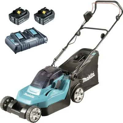 Makita DLM432PT2 Akku-Rasenmäher 2x18V 5,0 Ah