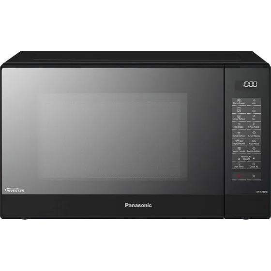 Panasonic NN-GT46KBSUG Mikrowelle mit Grill, 31 L, schwarz