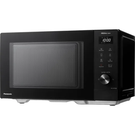 Panasonic NN-GD35QBEPG 29L Mikrowelle mit Grill, 1000 W, Schwarz