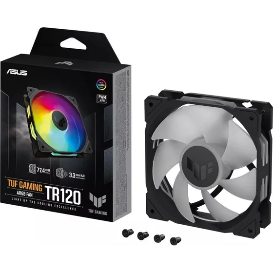 ASUS TUF Gaming TR120 ARGB Lüfter 120mm schwarz
