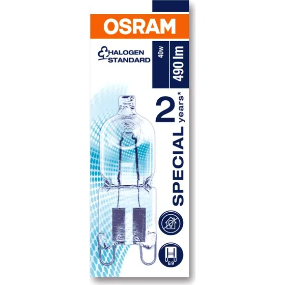 Osram Halopin Oven G9 40W 2700K warmwei
