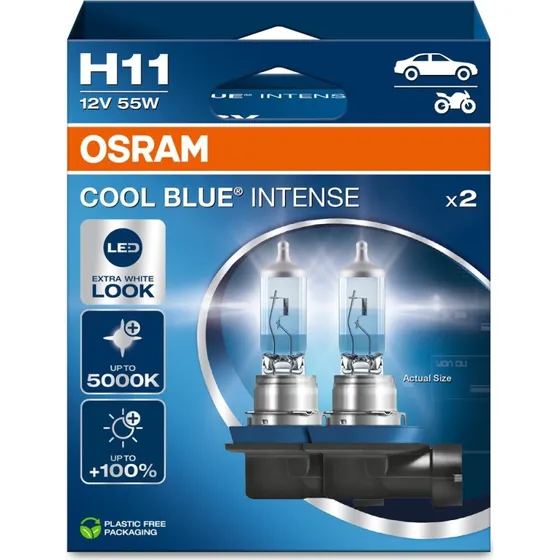 Osram COOL BLUE® INTENSE H11 55W 12V 5000K