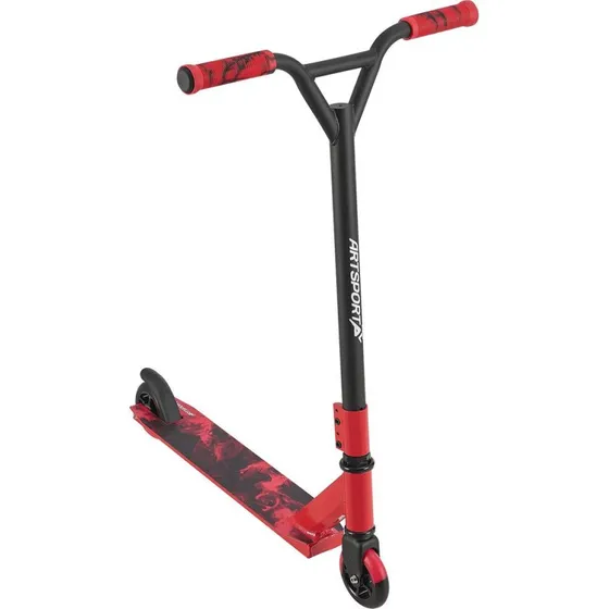Red Smoke Stunt Scooter fr Kinder ab 6 Jahren
