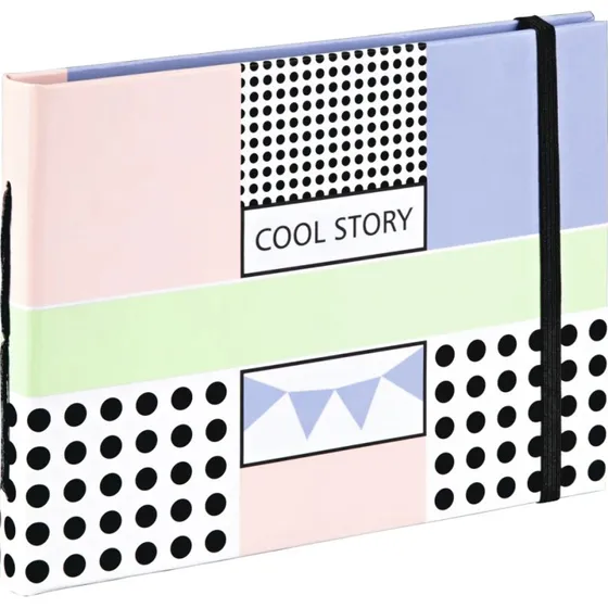 Cool Story Buch-Album, 18x13 cm, Mehrfarbig