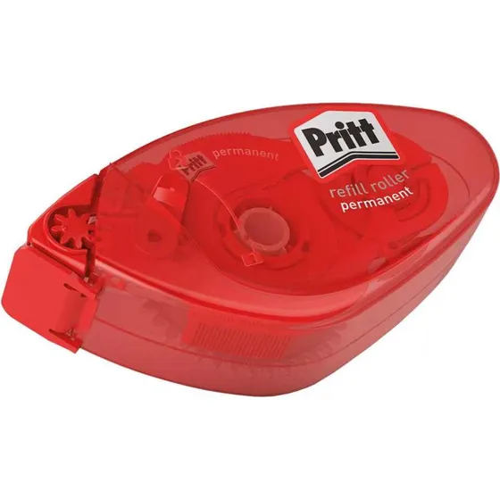 Pritt Kleberoller Refill permanent, 8,4 mm x 16 m, rot