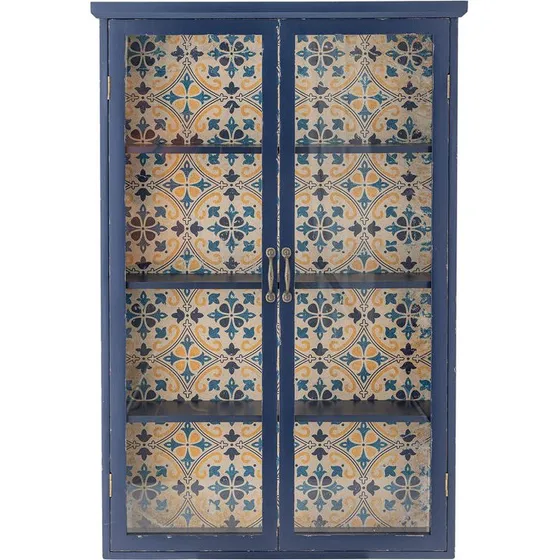Bloomingville Hazem Schrank blau, 22x122 cm, Holz