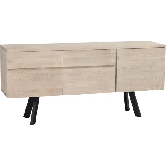 Rowico Sideboard FRED weiß pigmentiert 170 cm