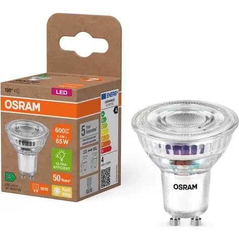 Osram LED PAR16 3,3W GU10 2700K warmweiß 600lm