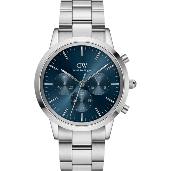 Daniel Wellington Iconic Chronograph Link Arctic S DW00100644