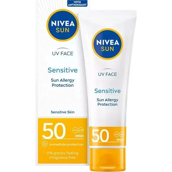NIVEA SUN UV Gesicht Sensitiv LSF 50 50 ml